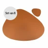 Placemats-Krumble Placemat set design - 6 stuks - Bruin