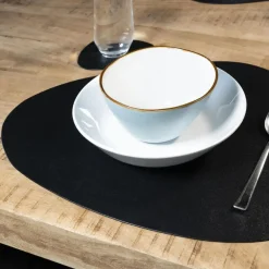Placemats-Krumble Placemat set design - Zwart