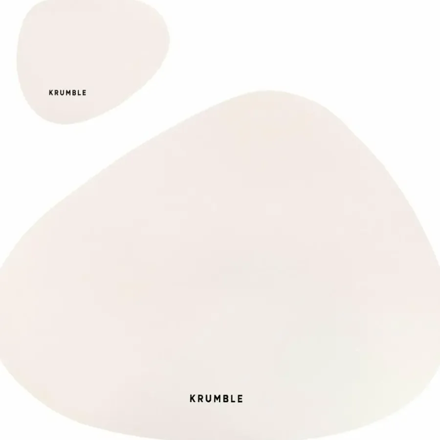 Krumble Placemat set design - 6 stuks - Wit