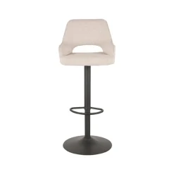 Barkrukken-LABEL51 Barkruk Fer - Naturel - Boucle - 47 x 45cm - set van 2