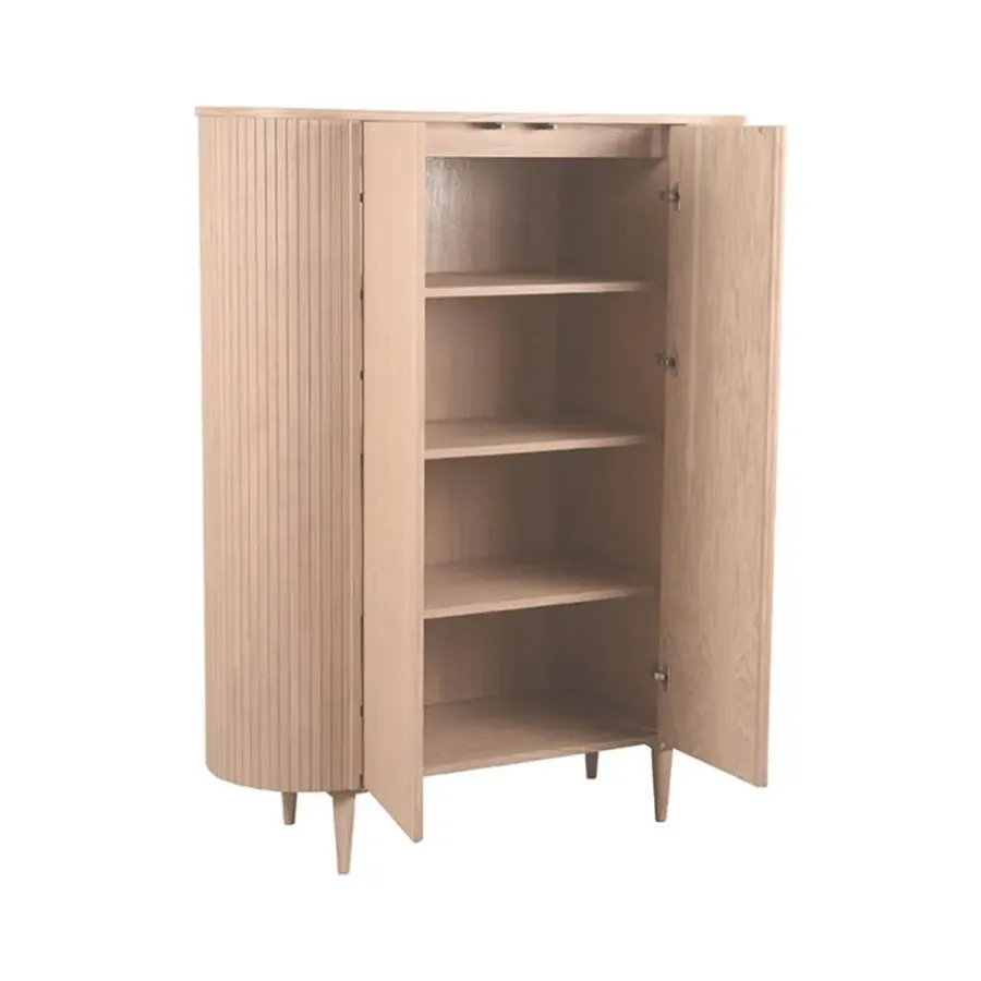 LABEL51 Bergkast Oliva - Naturel - Eiken - 125 cm