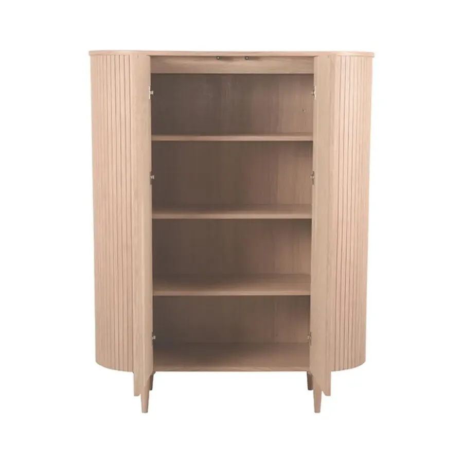 LABEL51 Bergkast Oliva - Naturel - Eiken - 125 cm