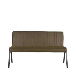 Eetkamerbanken-LABEL51 Eetkamerbank Matz - Army green - Microfiber - 145 cm