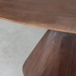 LABEL51 Eetkamertafel Jagger - Espresso - Mangohout