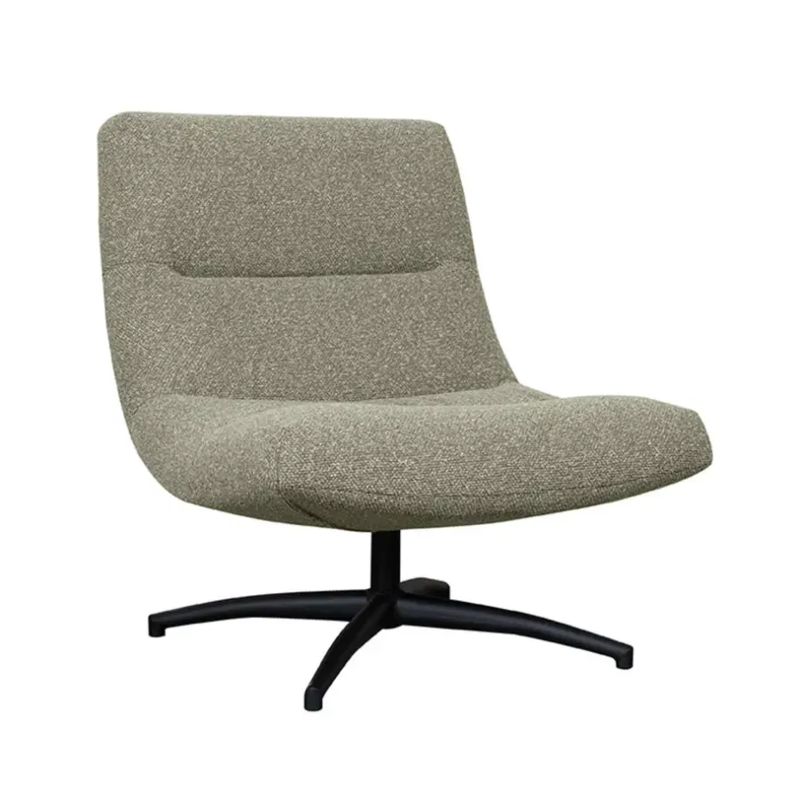 Fauteuils-LABEL51 Fauteuil Calix - Naturel - Boucle