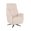 LABEL51 Fauteuil Oslo - Naturel - Boucle - Elektrisch - 87x79x112 cm
