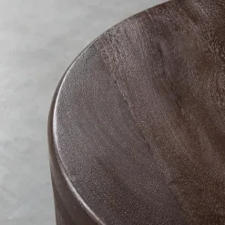 Salontafels-LABEL51 Salontafel Milly - Espresso - Mangohout - 50 cm