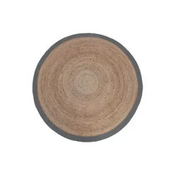 LABEL51 Vloerkleed Jute - Grijs - Jute - 90cm