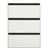 Ladeblokken-Leen Bakker Ladeblok Bergamo - wit - 70,2x51x39,9 cm