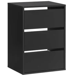 Leen Bakker Ladeblok Genua - antraciet - 70x50x40 cm