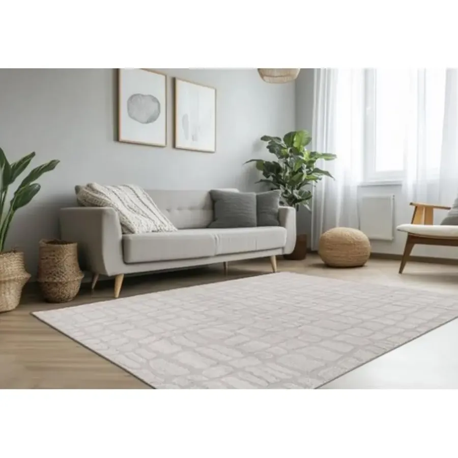 Hoogpolige Vloerkleden-Merkloos Lalee Lotus Vloerkleed Geometrisch - Bohemienstijl 160x230 cm
