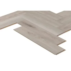 Laminaat-Leen Bakker Laminaat Herringbone - visgraat grijs eiken
