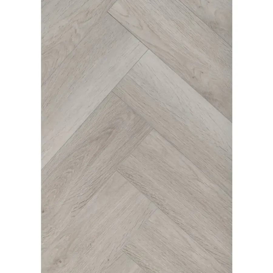 Laminaat-Leen Bakker Laminaat Herringbone - visgraat grijs eiken