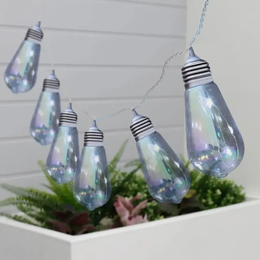 Gardenwize Lampen koord - buisvormige LED - 10 lampjes - zonne-energie
