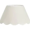 Leen Bakker Lampenkamp Florine - off-white katoen - 22xØ40 cm