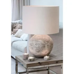 Light & Living Lampenkap cilinder LIVIGNO - 40-40-30cm - eiwit