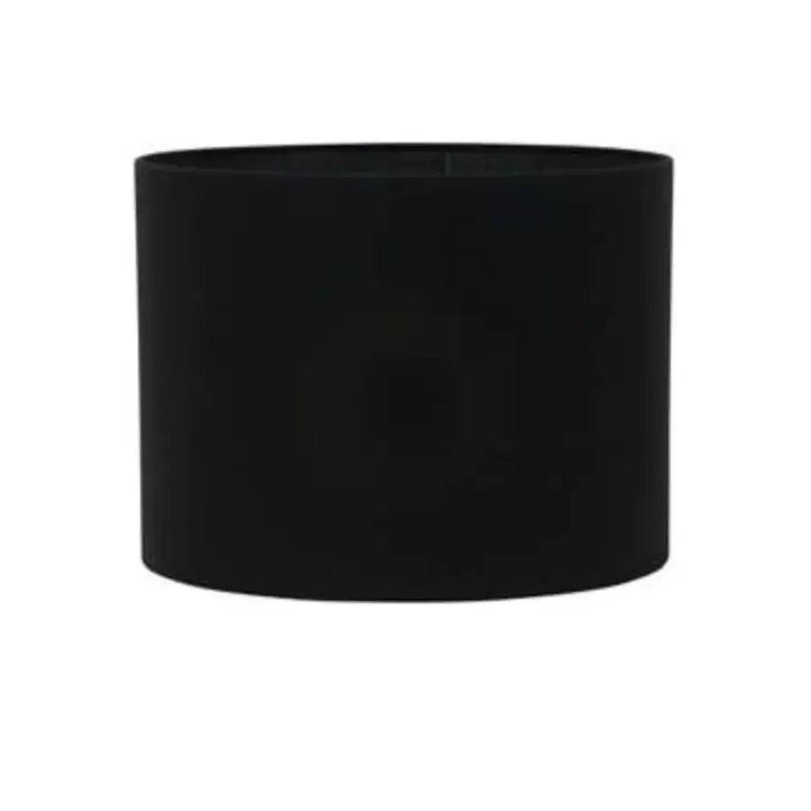 Lampenkappen-Light & Living Lampenkap cilinder LIVIGNO - 40-40-30cm - zwart