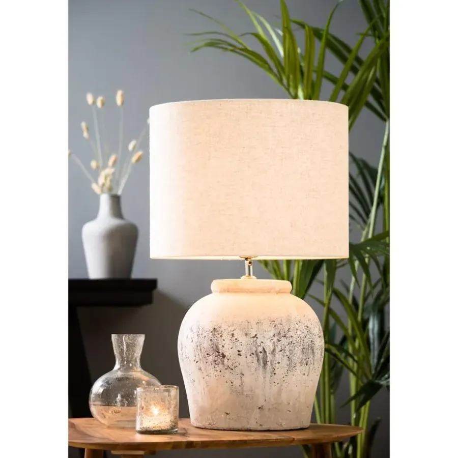 Light & Living Lampenkap cilinder LIVIGNO - 40-40-30cm - naturel