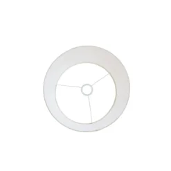Light & Living Lampenkap DRUM LIVIGNO - 40-30-22cm - Eiwit