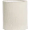 Leen Bakker Lampenkap Liv - off-white polyester - 20xØ18 cm