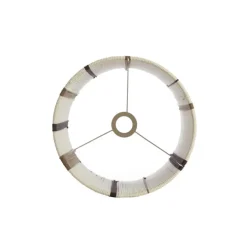 Light & Living Lampenkap Medan - Crème - Ø30cm