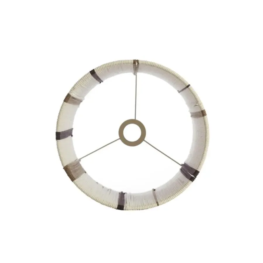 Light & Living Lampenkap Medan - Crème - Ø30cm