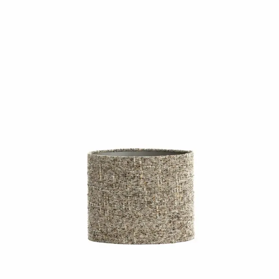 Lampenkappen-Light & Living Lampenkap Osire - Grijs - 30x15x25cm