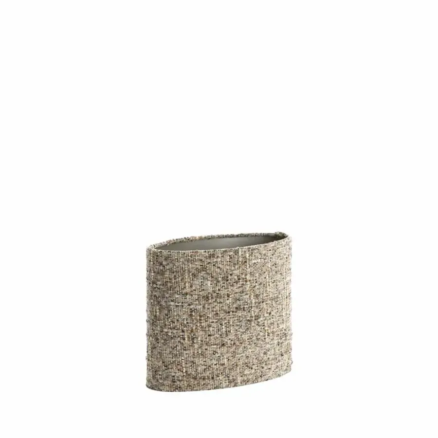 Lampenkappen-Light & Living Lampenkap Osire - Grijs - 30x15x25cm