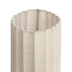 Lampenkappen-Light & Living Lampenkap ovaal Disli - Crème - 38x17.5x19cm