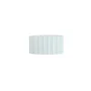 Light & Living Lampenkap ovaal Disli - Wit - 38x17.5x19cm