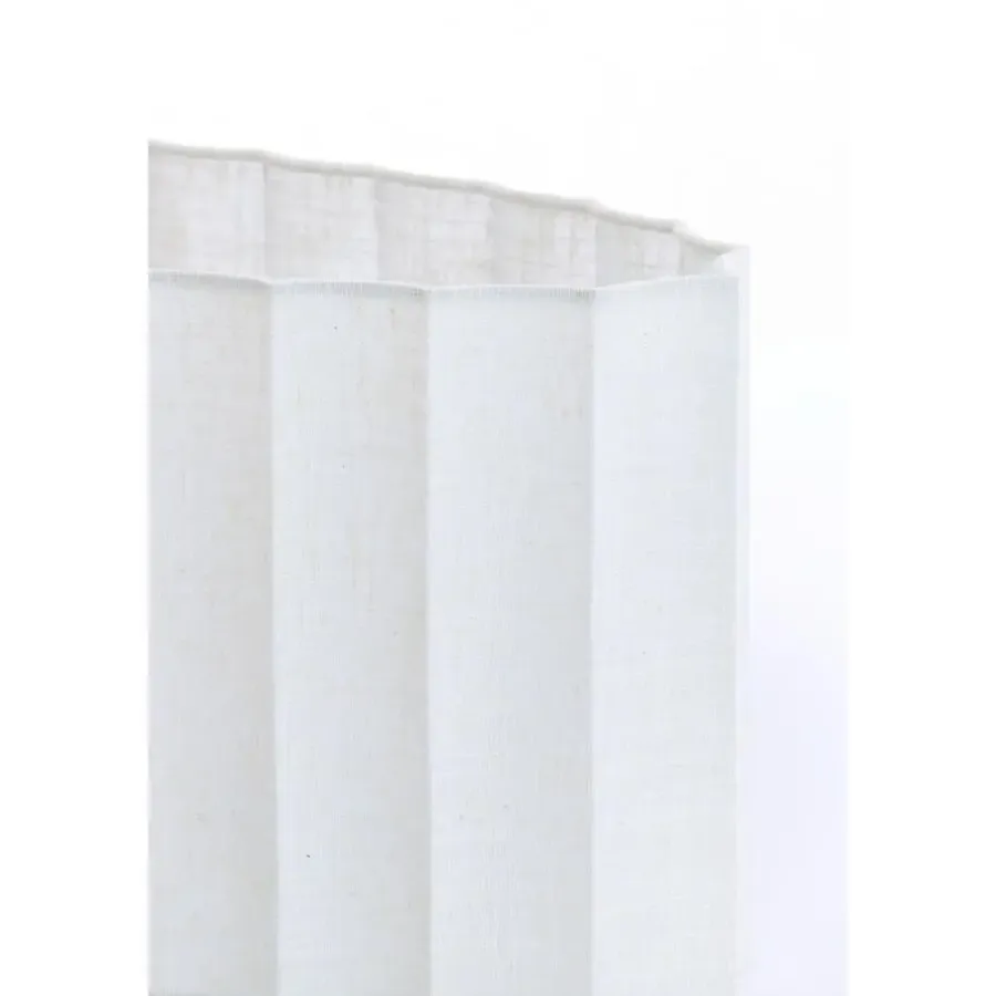 Light & Living Lampenkap ovaal Disli - Wit - 38x17.5x19cm