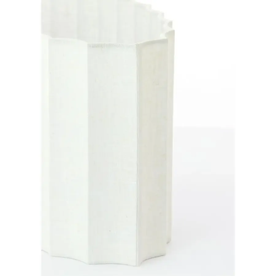 Light & Living Lampenkap ovaal Disli - Wit - 38x17.5x19cm