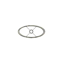 Light & Living Lampenkap Passion - Groen - 38x17,5x28cm