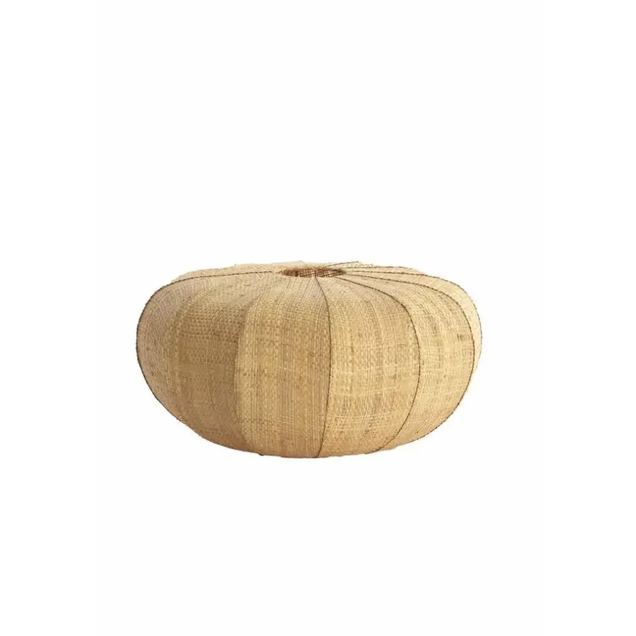 Lampenkappen-Light & Living Lampenkap Rafika - Bruin - Ø40cm