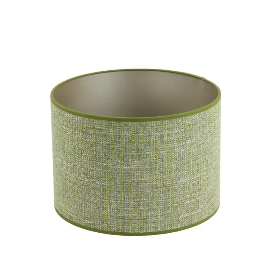 Lampenkappen-Light & Living Lampenkap Tweed - Groen - 40x40x30cm