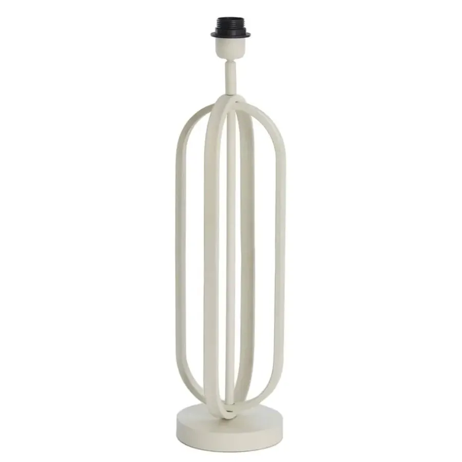 Lampenvoeten-Light & Living Lampvoet Aster - Wit - Ø16cm