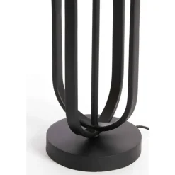 Lampenvoeten-Light & Living Lampvoet Aster - Zwart - Ø16cm