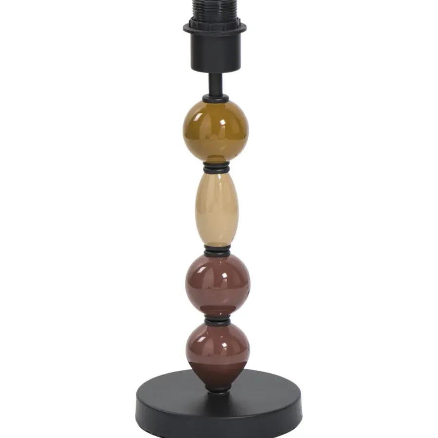 Lampenvoeten-Leen Bakker Lampvoet Bolzano multicolor E27 - 38,5xØ15 cm