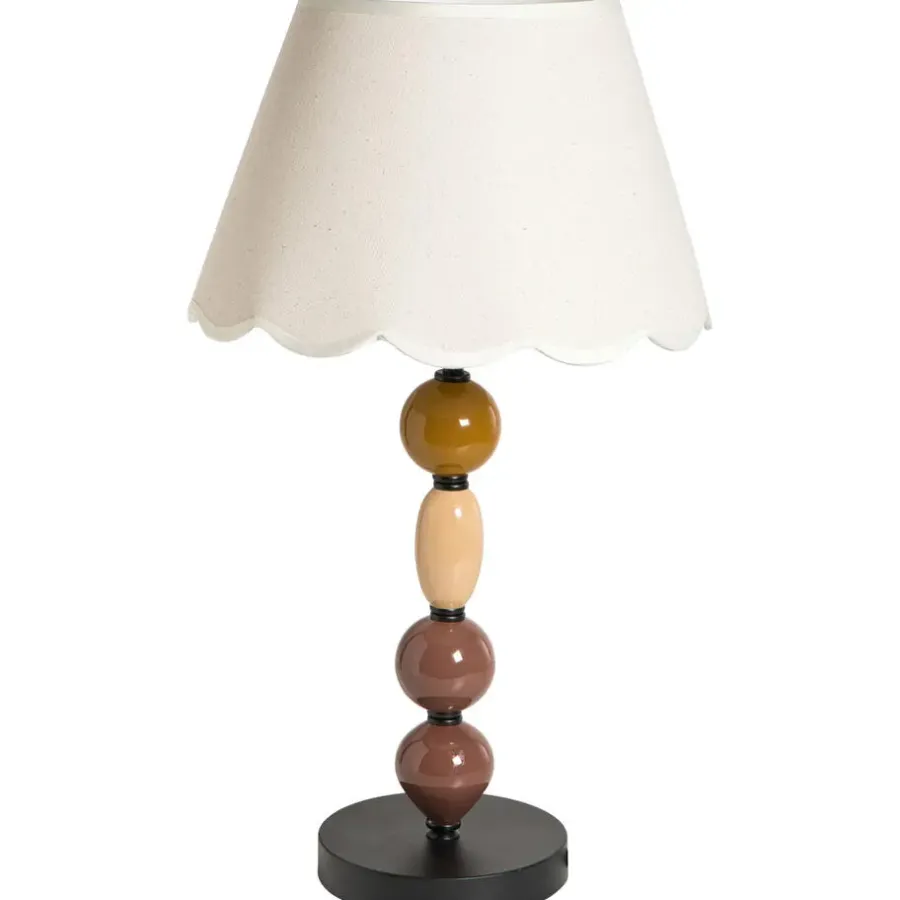 Lampenvoeten-Leen Bakker Lampvoet Bolzano multicolor E27 - 38,5xØ15 cm