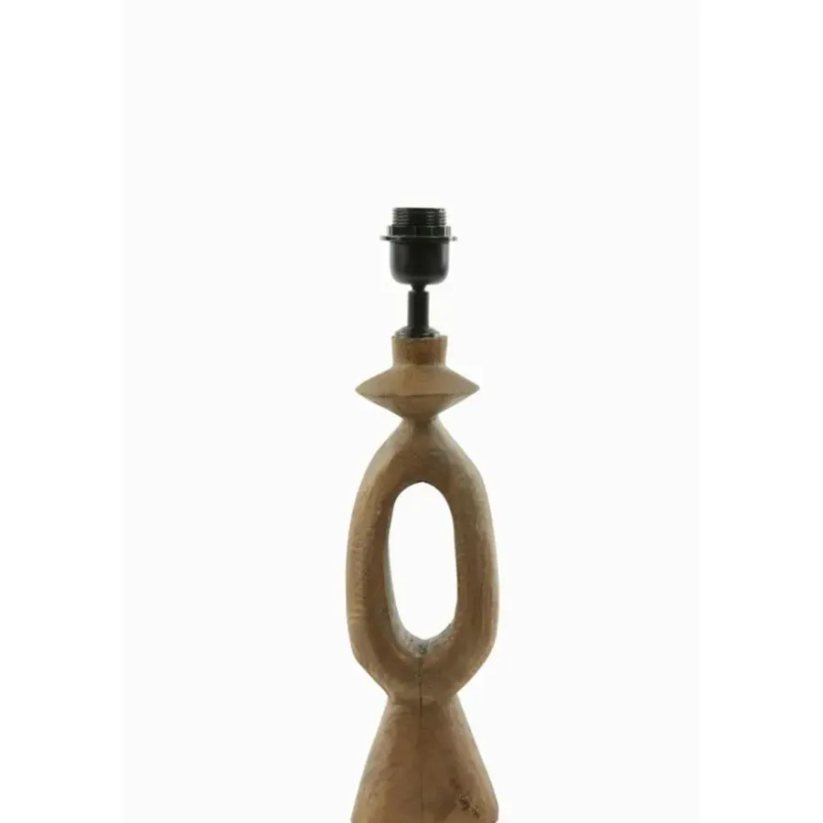 Light & Living Lampvoet Django - Hout - 11x9x45cm