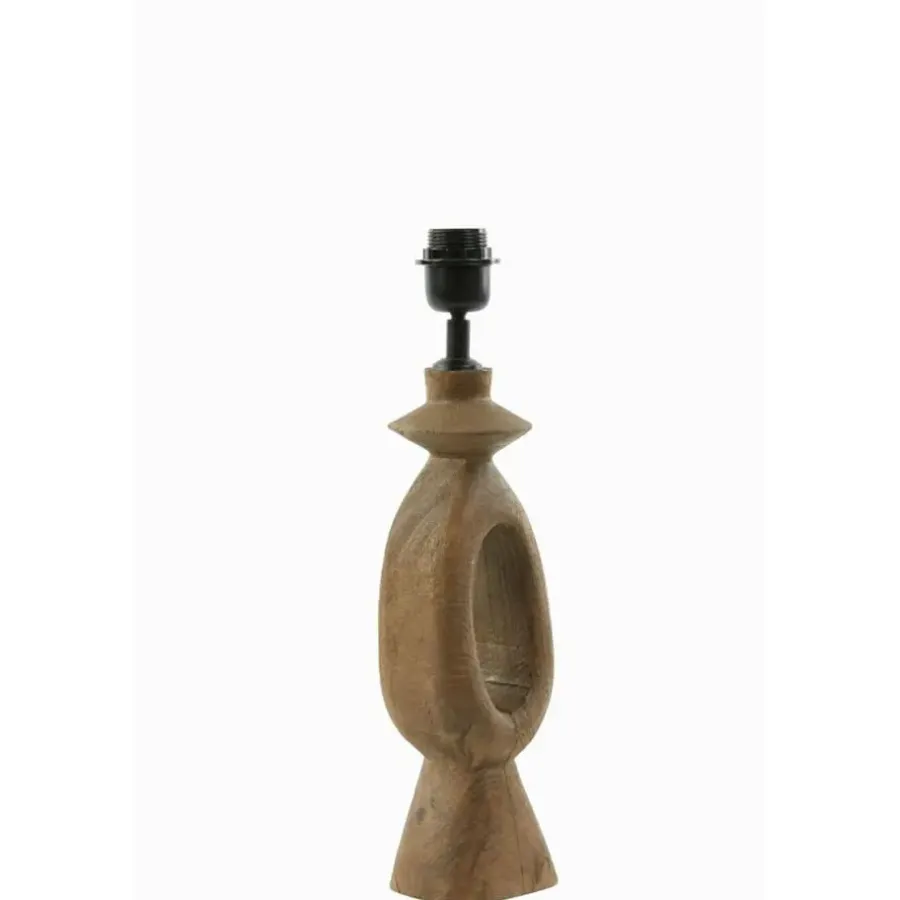 Light & Living Lampvoet Django - Hout - 11x9x45cm