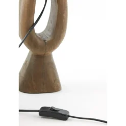 Light & Living Lampvoet Django - Hout - 11x9x45cm