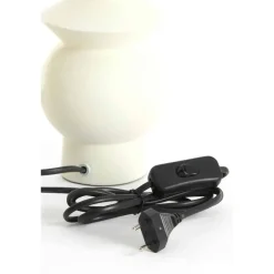 Lampenvoeten-Light & Living Lampvoet Esino - Wit - Ø12cm
