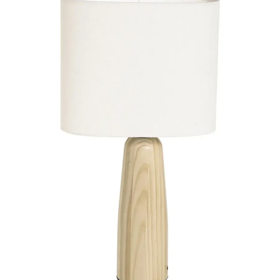 Leen Bakker Lampvoet Everglades - naturel - Ø10 x 31,5 cm