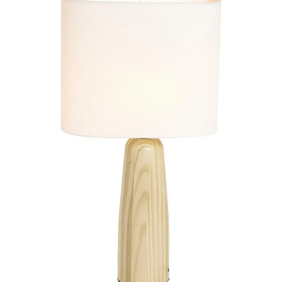 Leen Bakker Lampvoet Everglades - naturel - Ø10 x 31,5 cm
