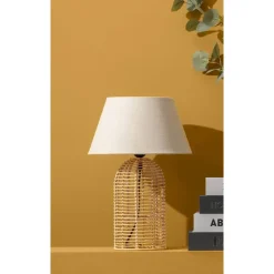 Leen Bakker Lampvoet Genesis - naturel - Ø15x32 cm