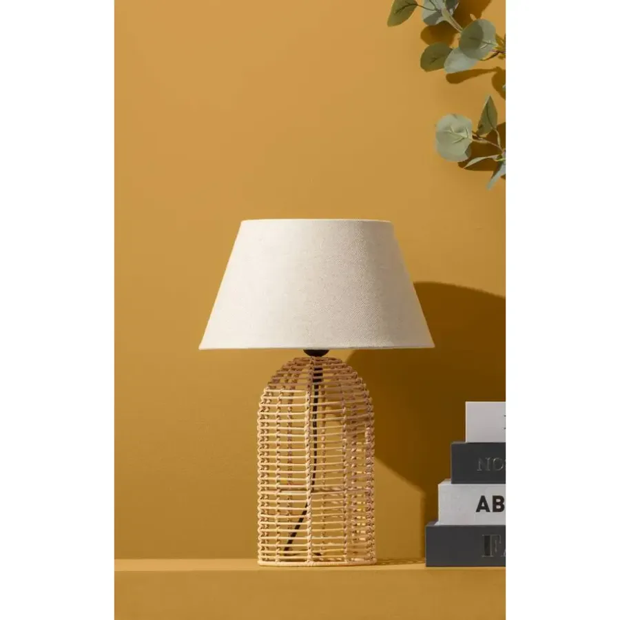 Leen Bakker Lampvoet Genesis - naturel - Ø15x32 cm