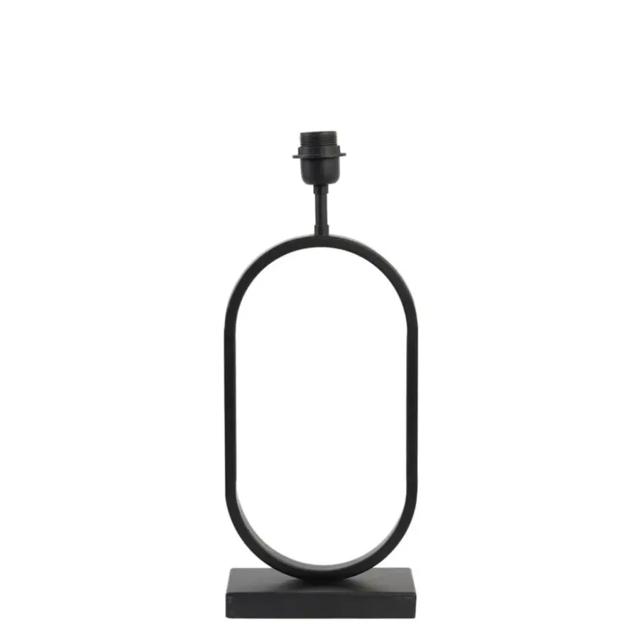 Lampenvoeten-Light & Living Lampvoet Jamiri - Zwart - 20x10x45cm
