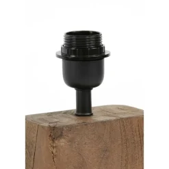 Lampenvoeten-Light & Living Lampvoet Kardan - Hout - 16x10x21cm