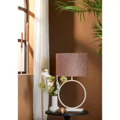 Lampenvoeten-Light & Living Lampvoet Liva - Crème - 40x12,5x54cm